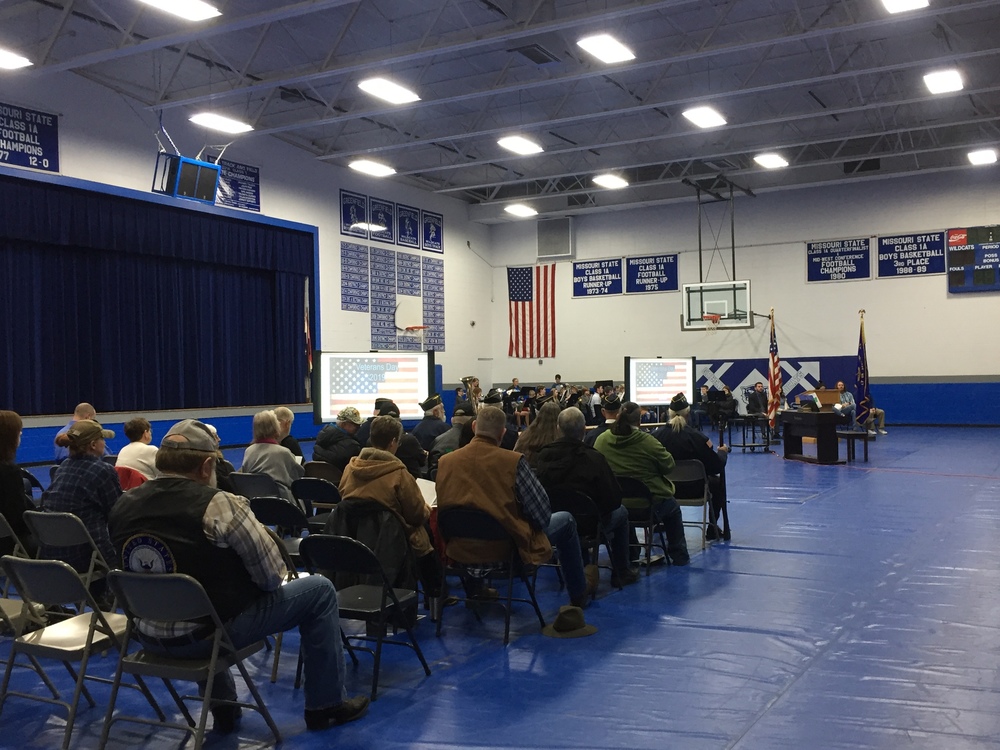Greenfield R-IV Hosts Veterans Day Assembly