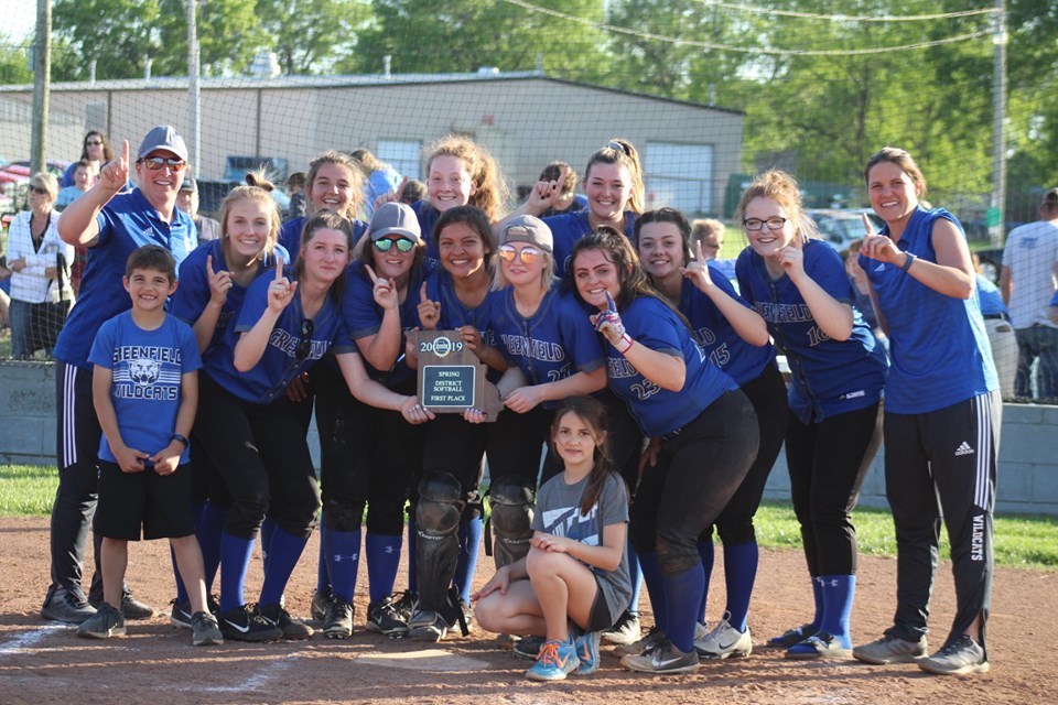 Lady Wildcats Claim School's First Softball District Title