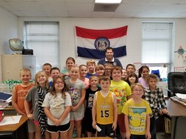 Representative Mike Kelley visits Greenfield Elementary